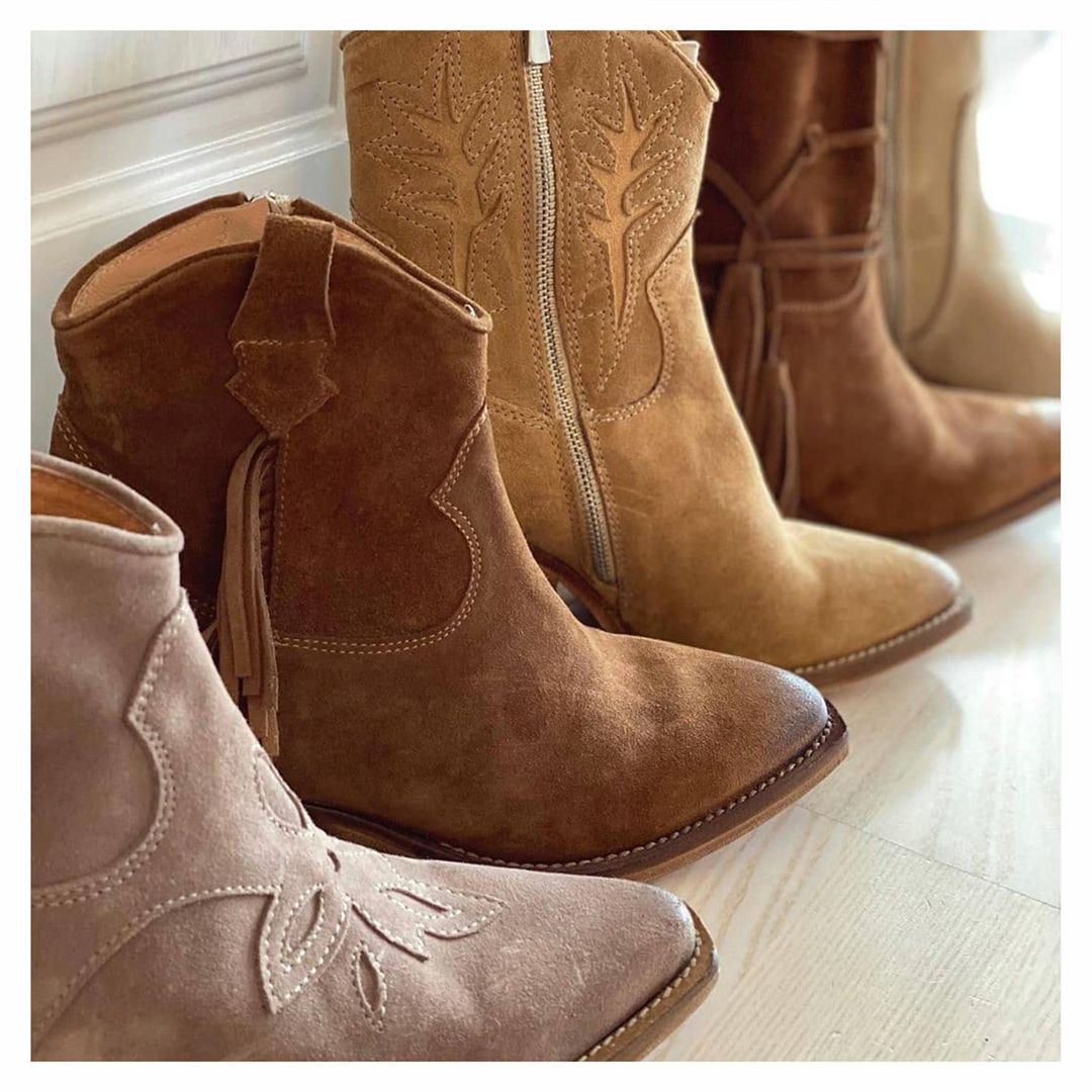 AMIRA SAND Western Boots - 7