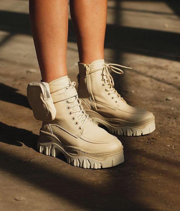 Jaxstar Hiking Mid Cut Camel Sneakers 47335-A25 - 02