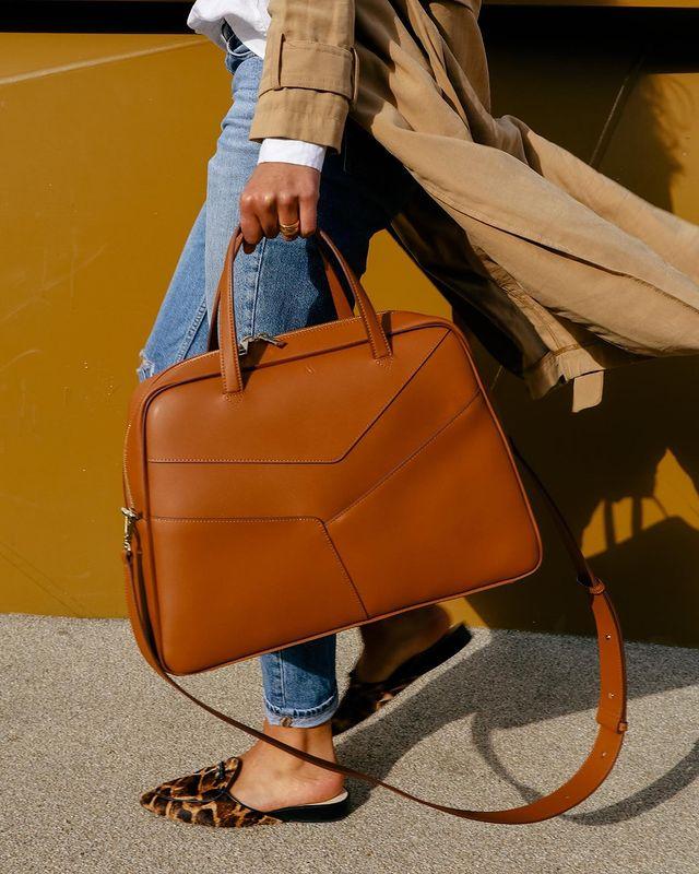 Bowler Cognac Bag Bags