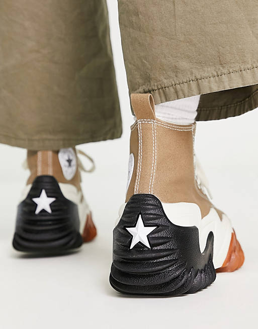 Run Star Motion Hi Sneakers in Sand Dune A00851C - 9