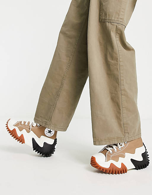 Run Star Motion Hi Sneakers in Sand Dune A00851C - 7