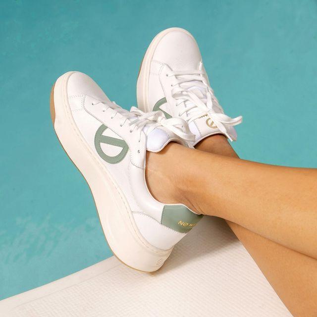 Bridget Trainer White Tilleul Sneakers - 2
