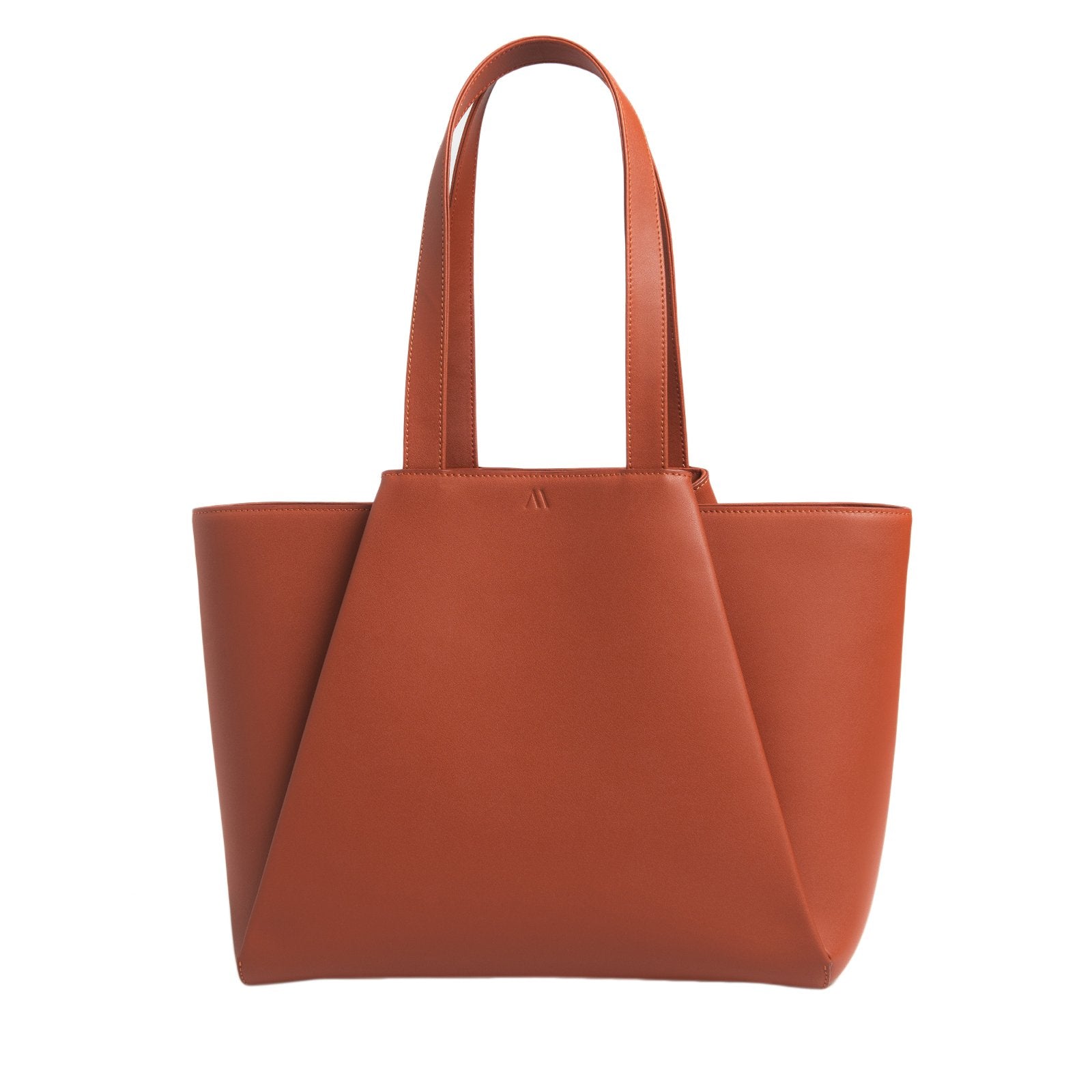Midi Pyramid Terracotta Bag Bags