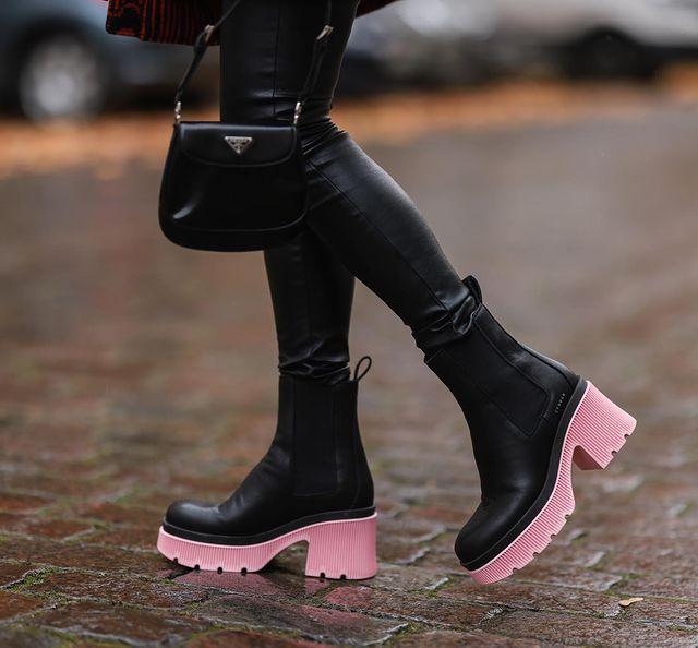 Vitello Black Rose Ankle Boots CPH597ROSE - 2