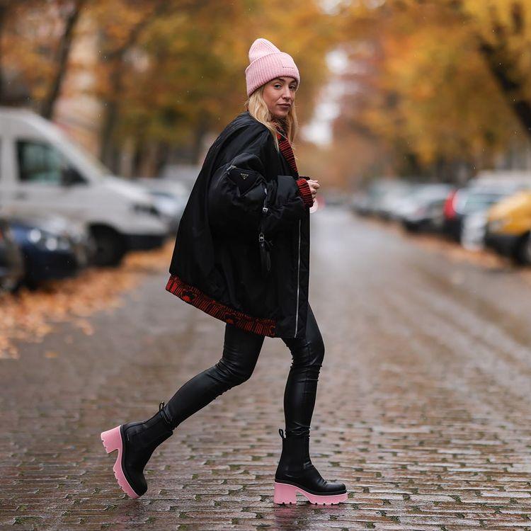 Vitello Black Rose Ankle Boots CPH597ROSE - 9