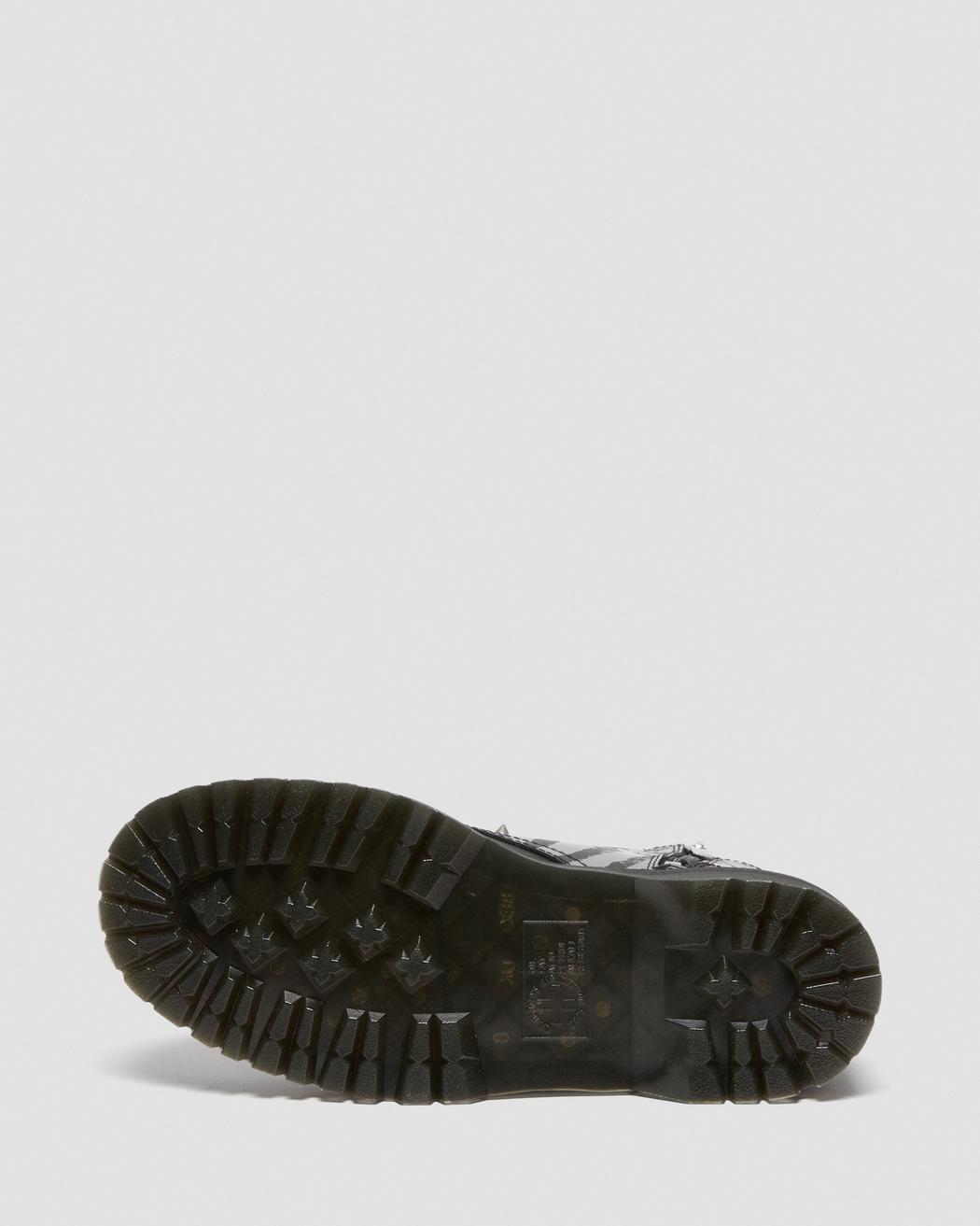 Jadon Animal Clash Leather Platform Boots DM27669001 - 9