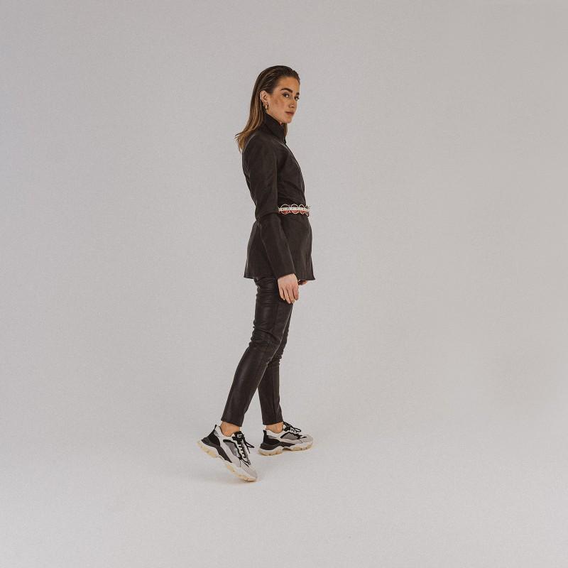 Tayke Over Black Chunky Sneakers - 8