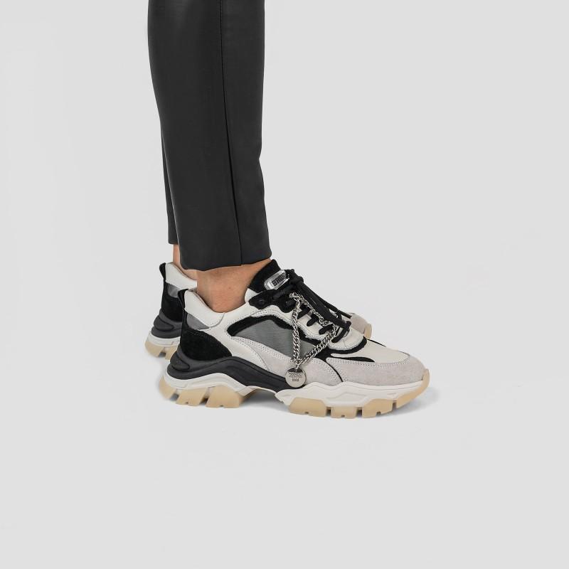 Tayke Over Black Chunky Sneakers - 4