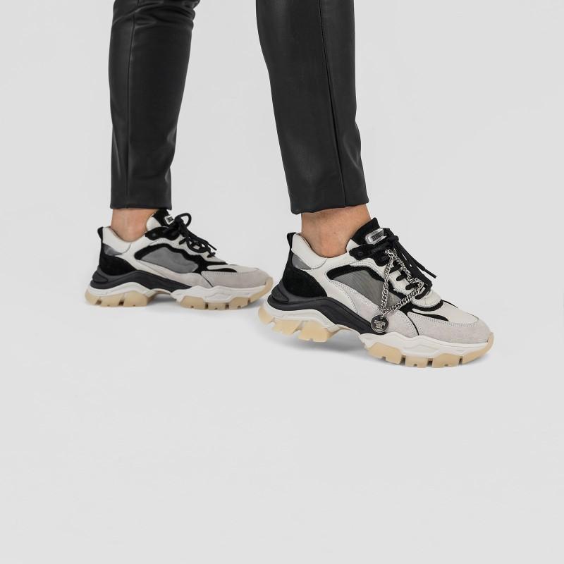 Tayke Over Black Chunky Sneakers - 5