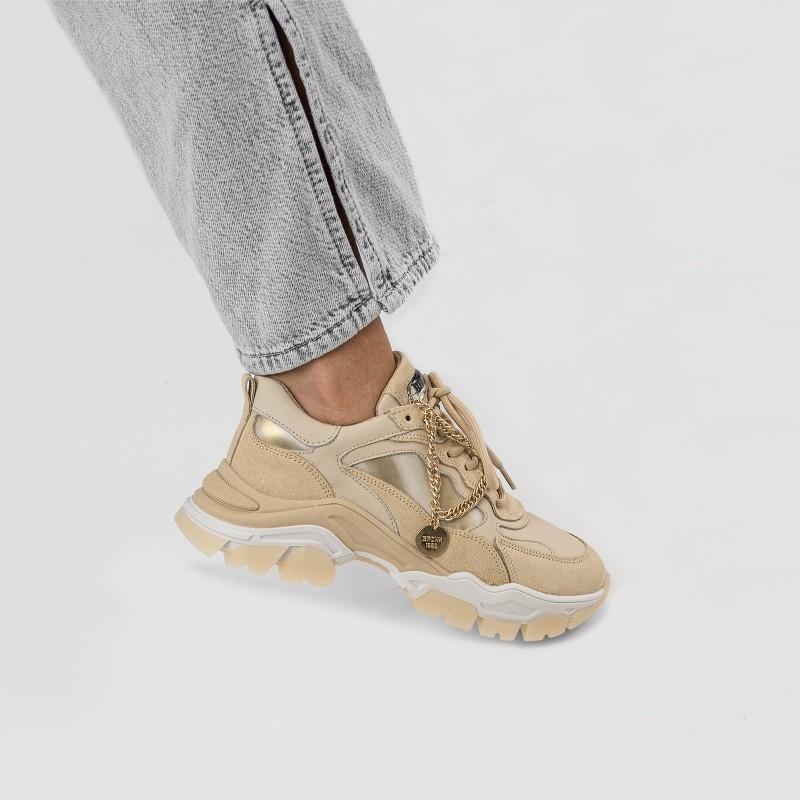 Tayke Over Camel Chunky Sneakers - 3