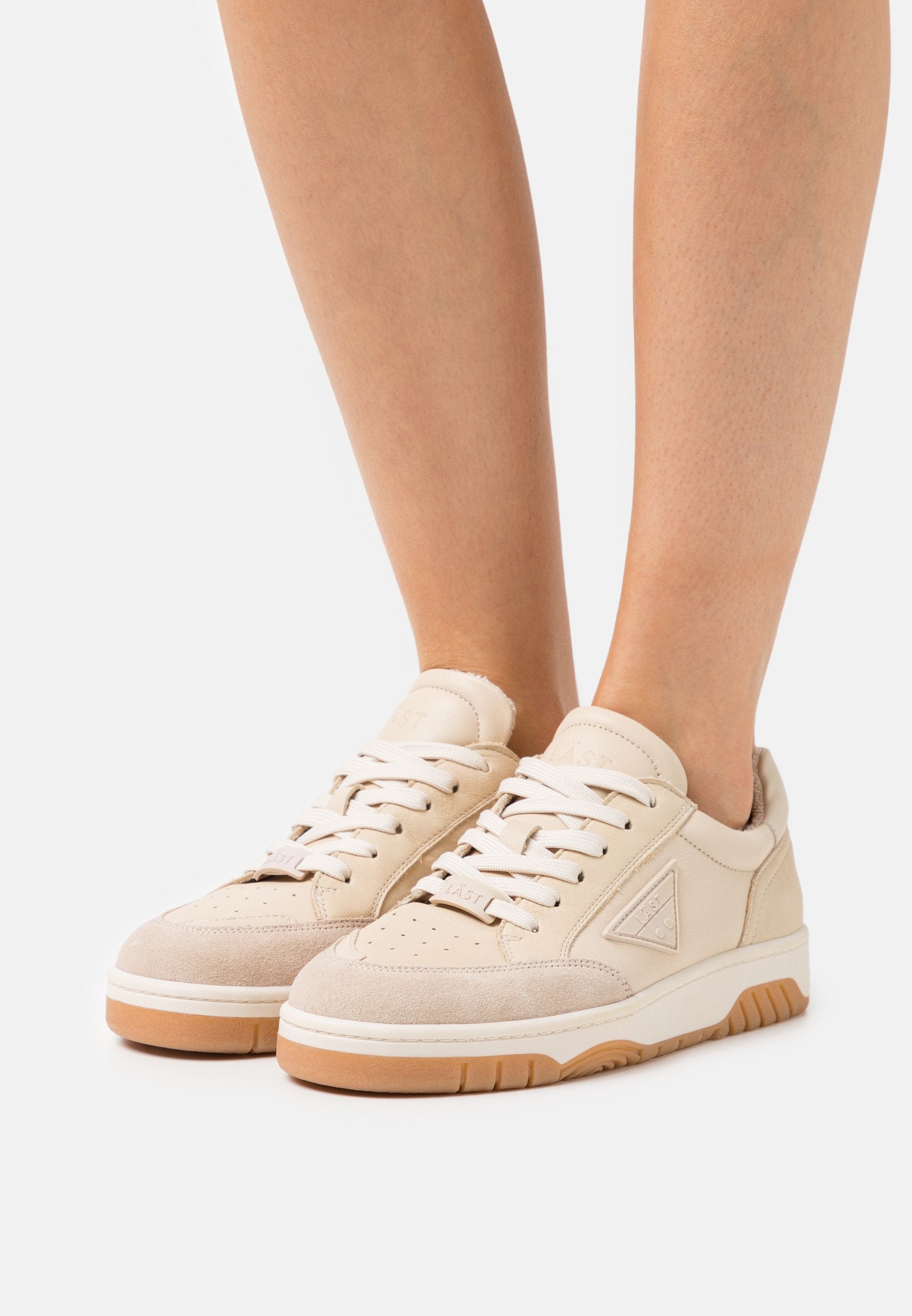 B-Ball Cream Retro Sneakers LAST1565 - 9