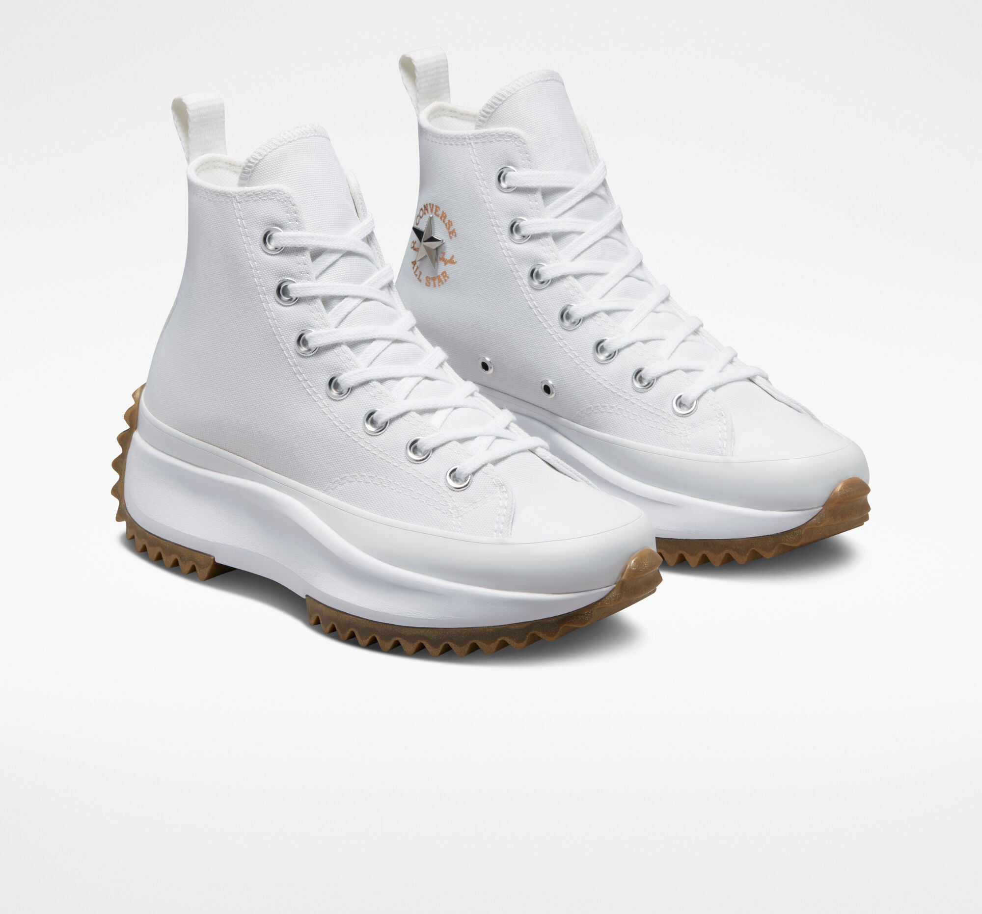 Run Star Hike Hi Sneakers Metallic Details A01312C - 3