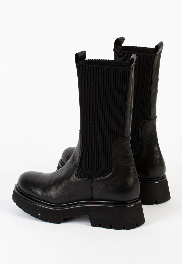 Alexia Black Chelsea Boots ALEXIA-BLK - 3а