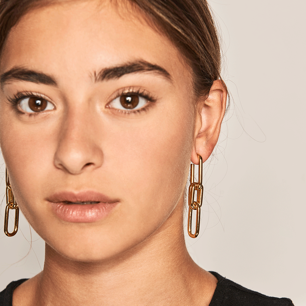 Muze Gold Earrings
