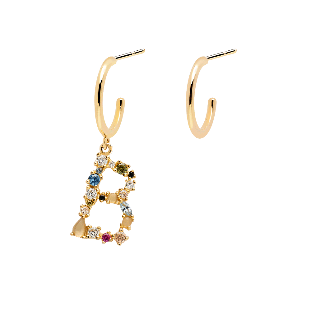 Letter B Earrings