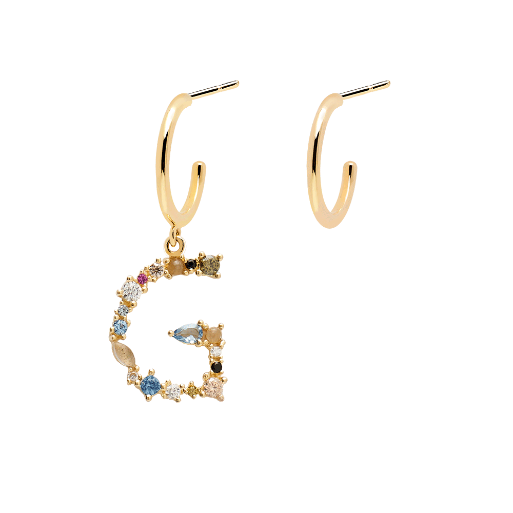 Letter G Earrings