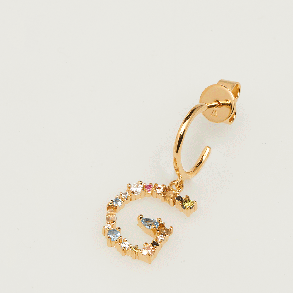 Letter G Earrings