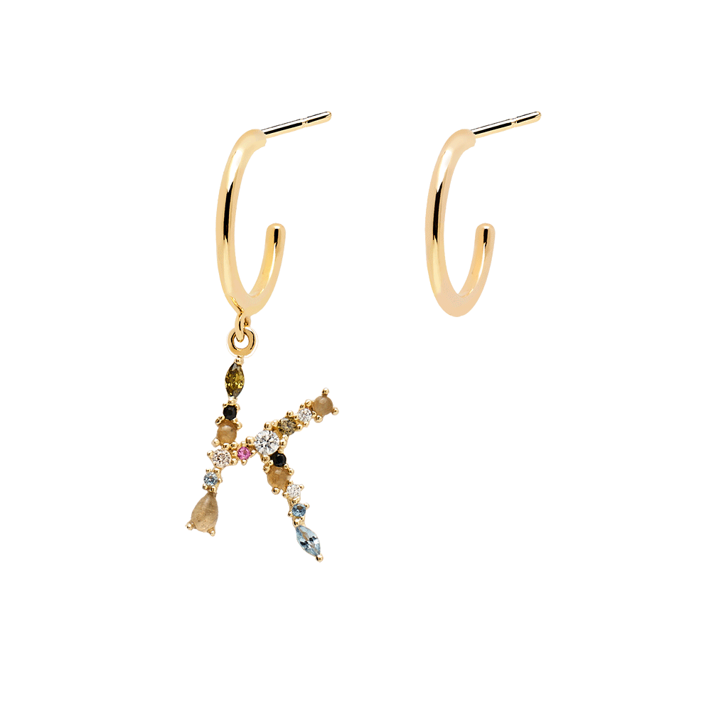 Letter Earrings