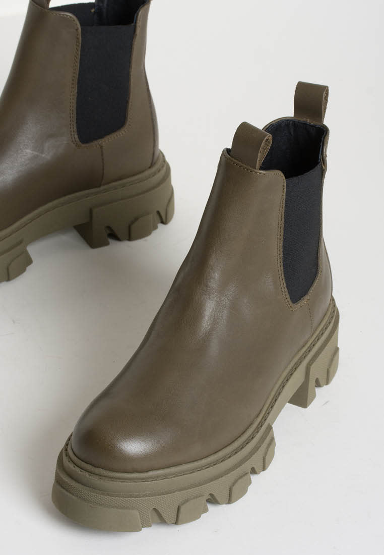 Asta Cactus Leather Ankle Boots ASTACACTUS - 5