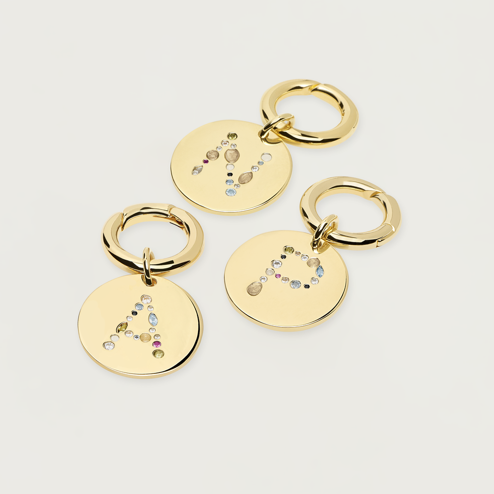 Letter A Pet Charm Jewellery