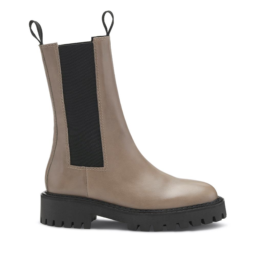 Angie Chelsea Taupe Boots LAST1284 - 1