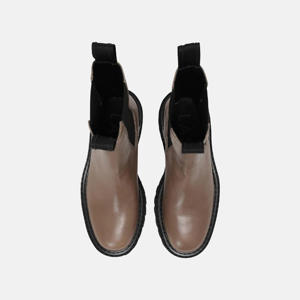Angie Chelsea Taupe Boots LAST1284 - 4