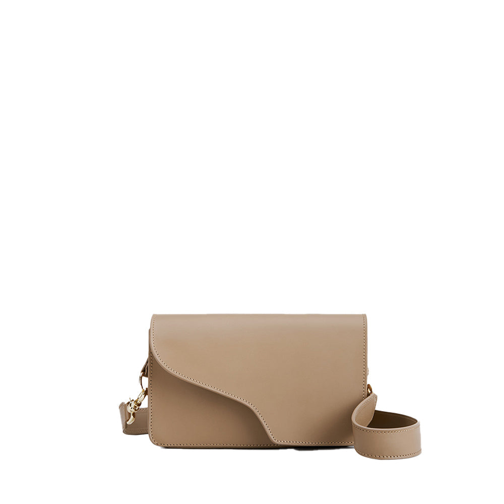 Assisi Taupe Crossbody Bag 111934 - 1