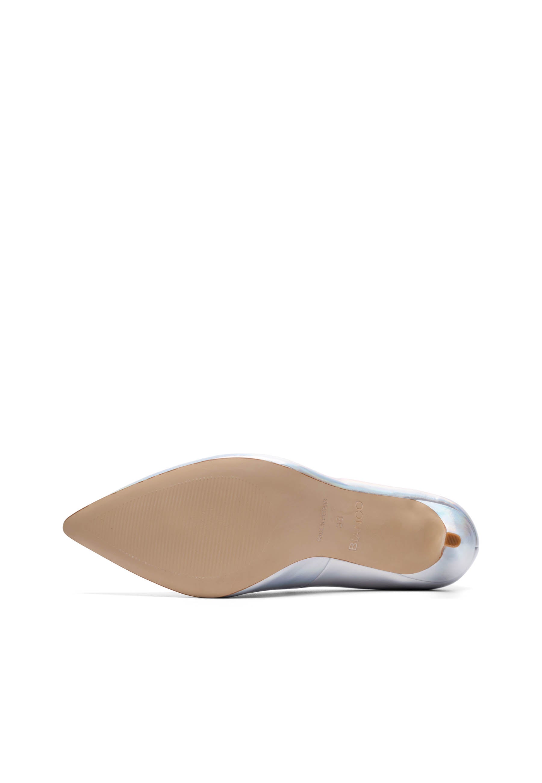 Bianco BIACHIC Wave Pump Nappa Pumps Holographic