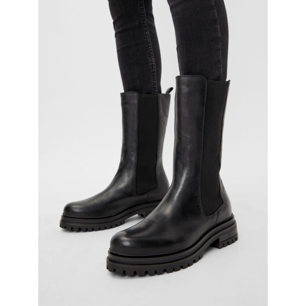 Bianco BIADARLENE Chelsea Boot Leather Chelsea Black