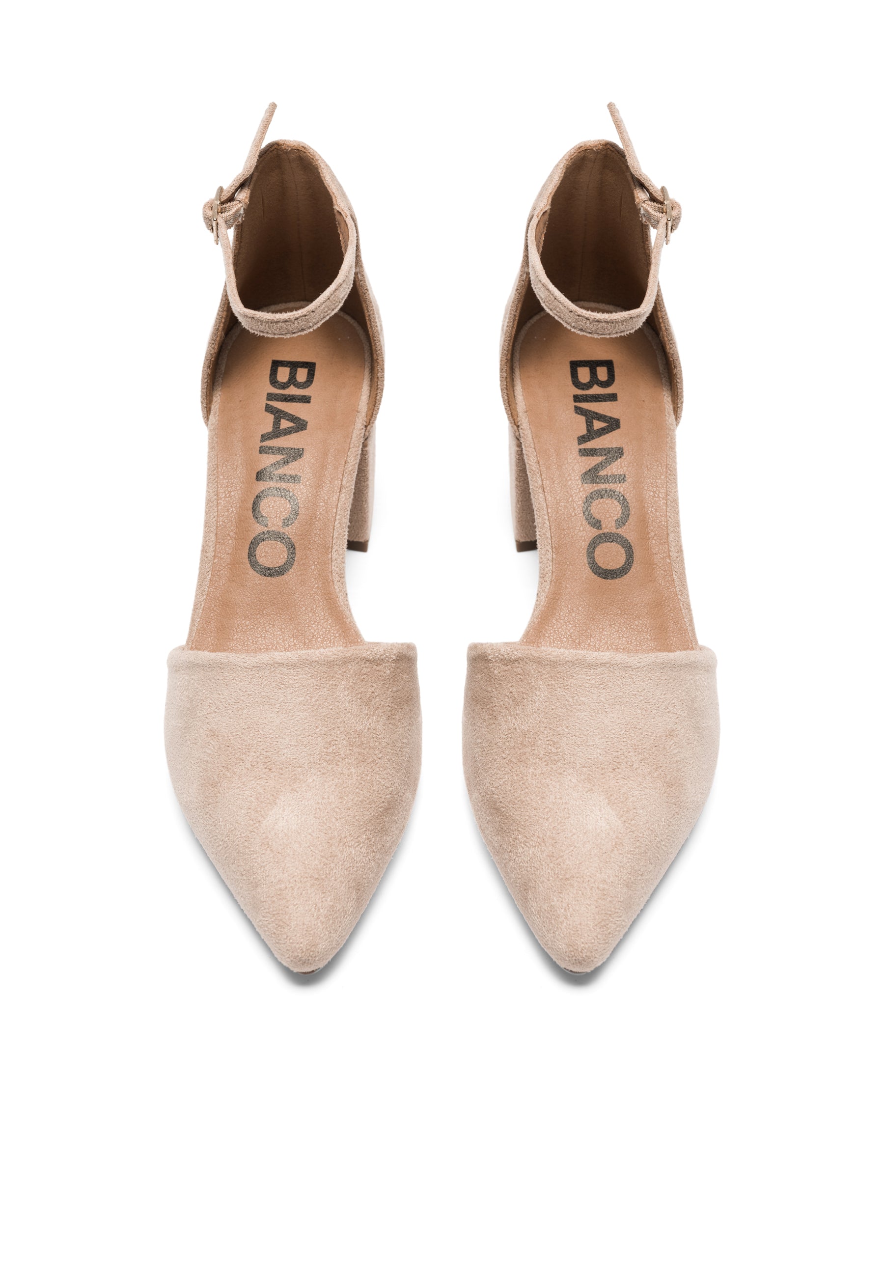 Bianco BIADEVIVED Pump Micro Suede Pumps Nougat