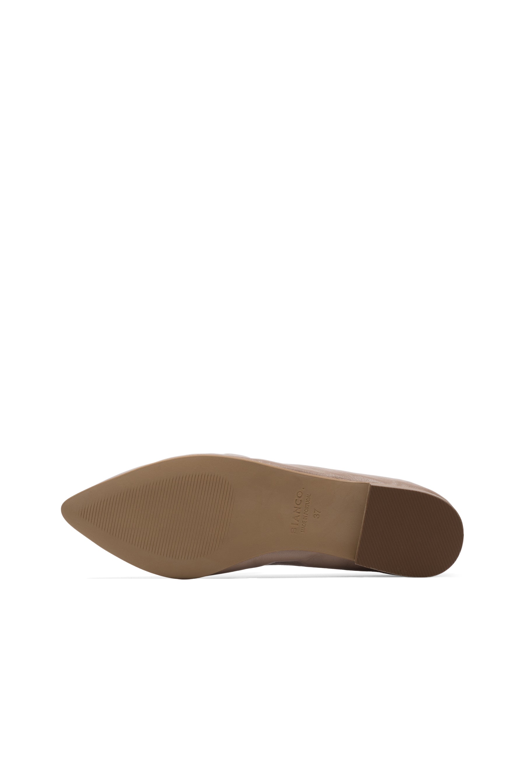 Bianco BIATRACEY Leather Loafer Sacchetto Nougat