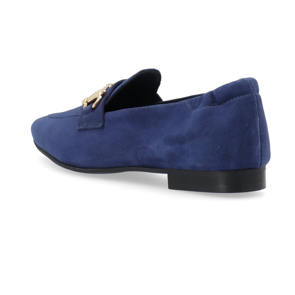 Bianco BIATRACEY Loafer Sneffle Suede Bit Navy