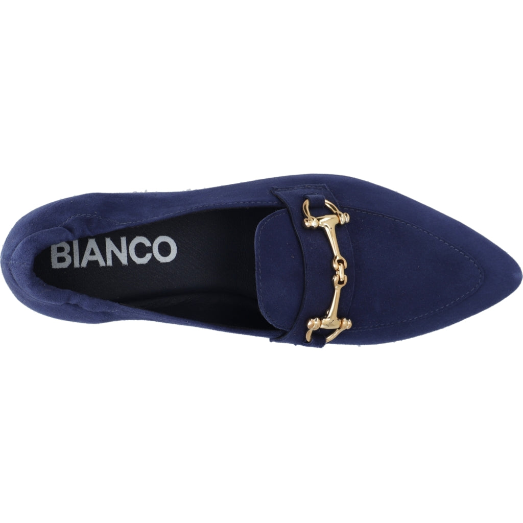 Bianco BIATRACEY Loafer Sneffle Suede Bit Navy