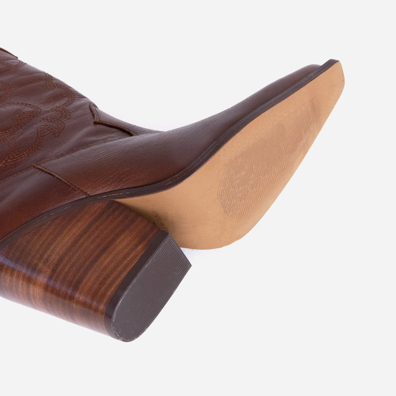 Bonderia Brown Western Boots 34276-T-28 - 7