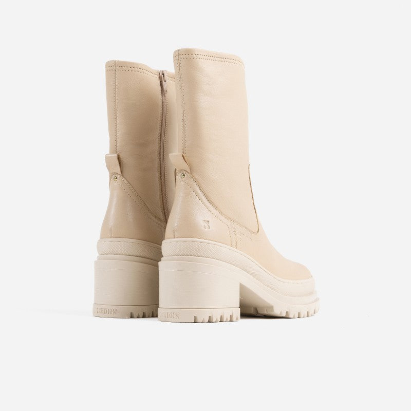 Lyssa Camel Stretch Ankle Boots 34234-A-25 - 4