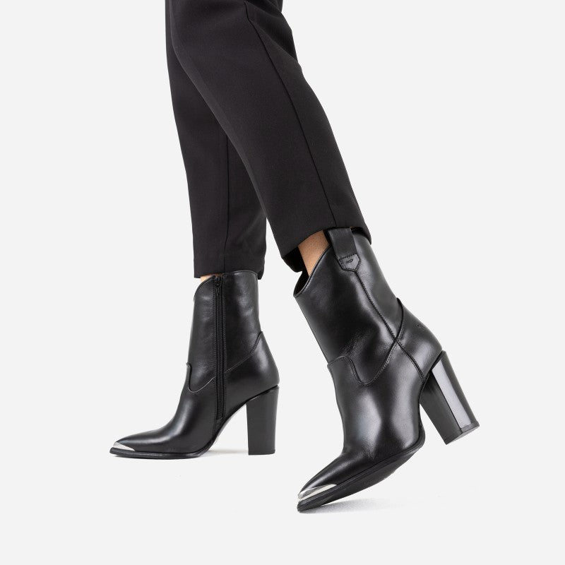 Next Americana Black Western Boots 34228-A-01 -2