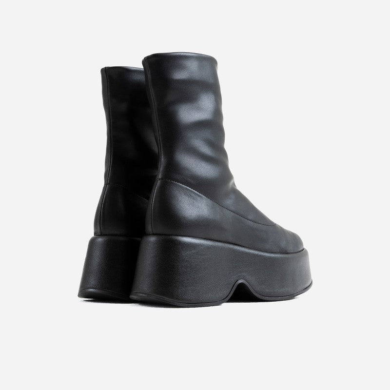 Tizzy Black Stretch Ankle Boots 47435-A-01 - 4
