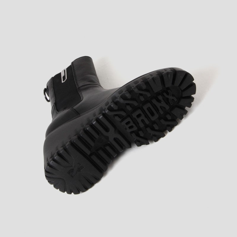 Curvy Chelsea Black Boots 47365-A01 - 09