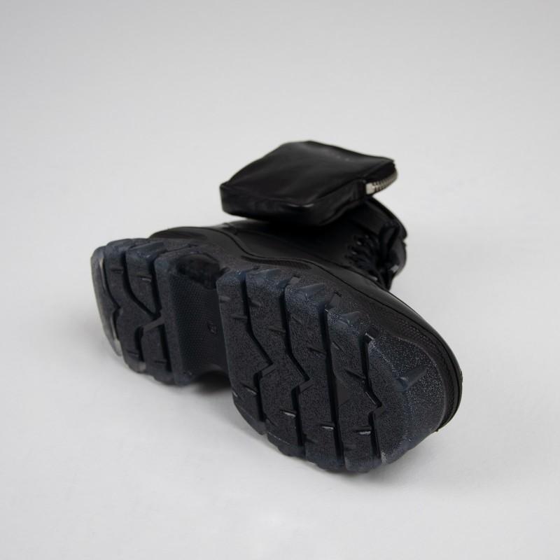 Jaxstar Hiking Mid Cut Black Sneakers 47335-A01 - 06