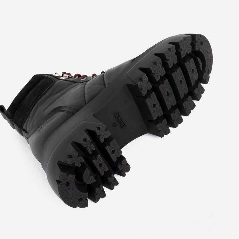O Tizz Black Outdoor Boots 47442-CA-01 - 6