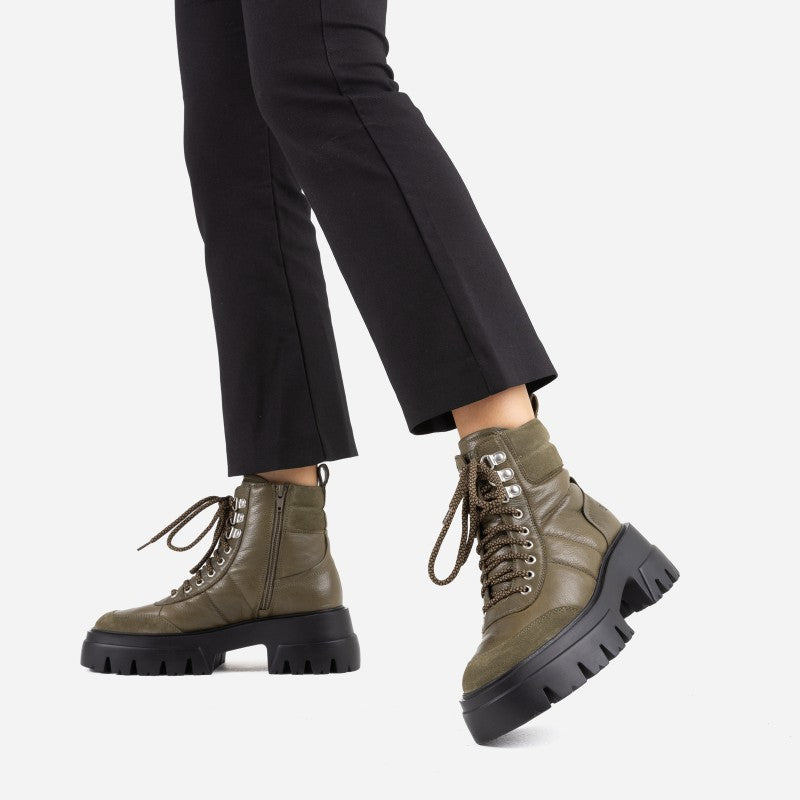 O Tizz Khaki Outdoor Boots 47442-CA-851 - 2