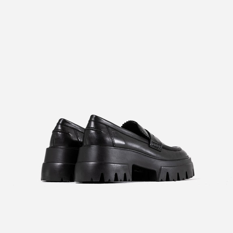 Otizz Black Chunky Loafers 66448-A-01 -4