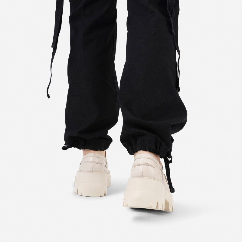 O Tizz Off-White Chunky Loafers 66448-AA-05 - 7