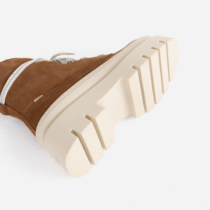 Evi Ann Cognac Suede Chunky Boots 47428-CC-3642 - 5