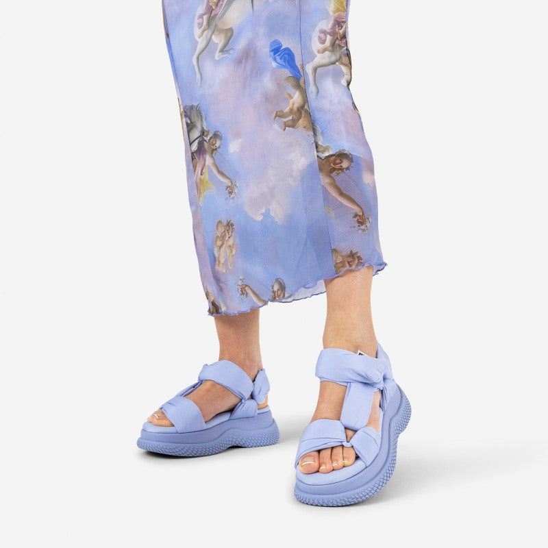 Brute Blue Chunky Sandals 84954-P-77 - 2