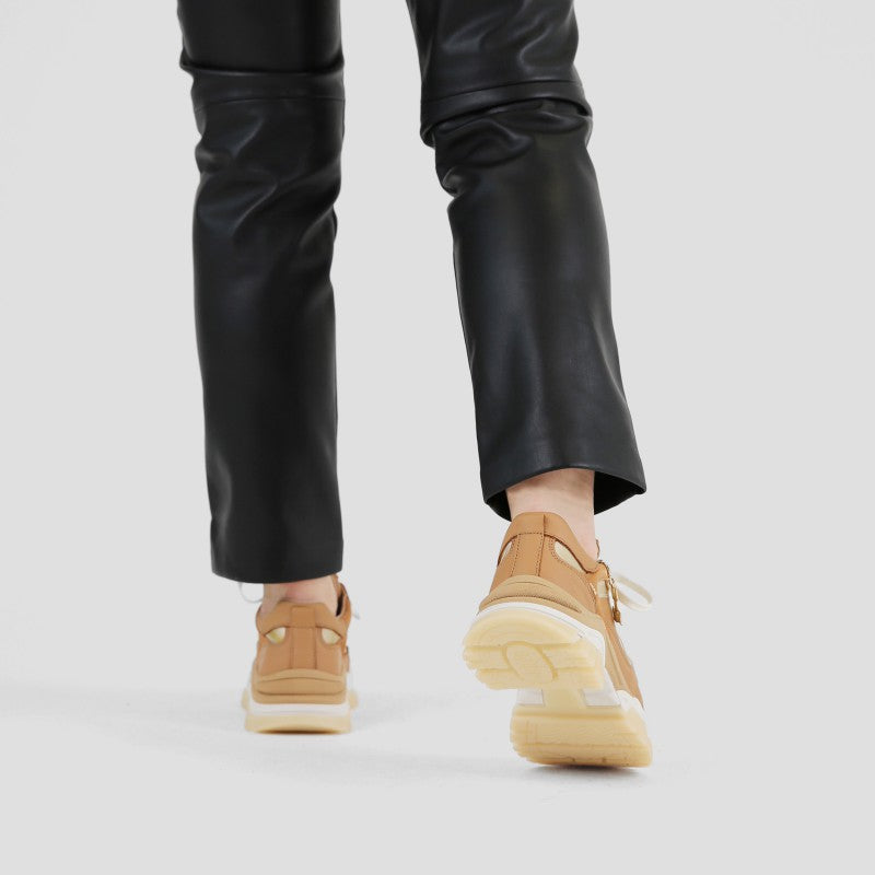 Tayke Over Dark Camel Chunky Sneakers 66426-AB-3586 - 8