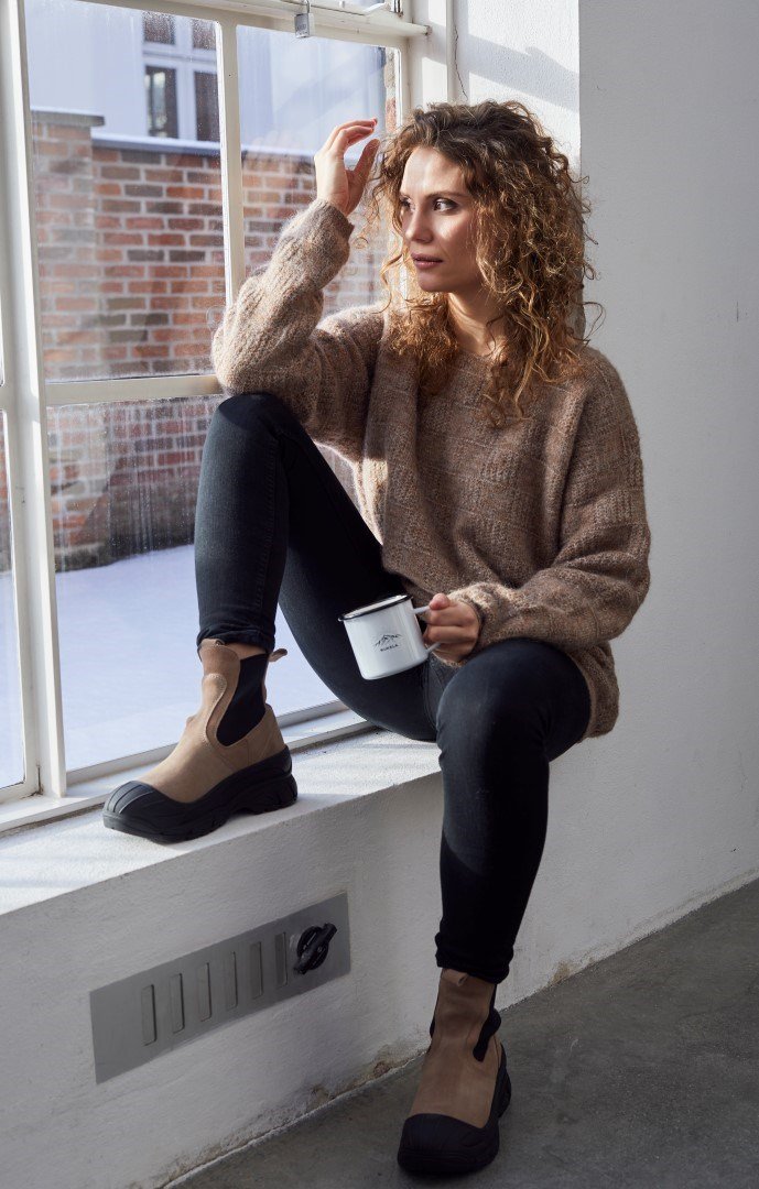 Jack Sand Chunky Chelsea Boots JACK-SUEDE-WSND - 08