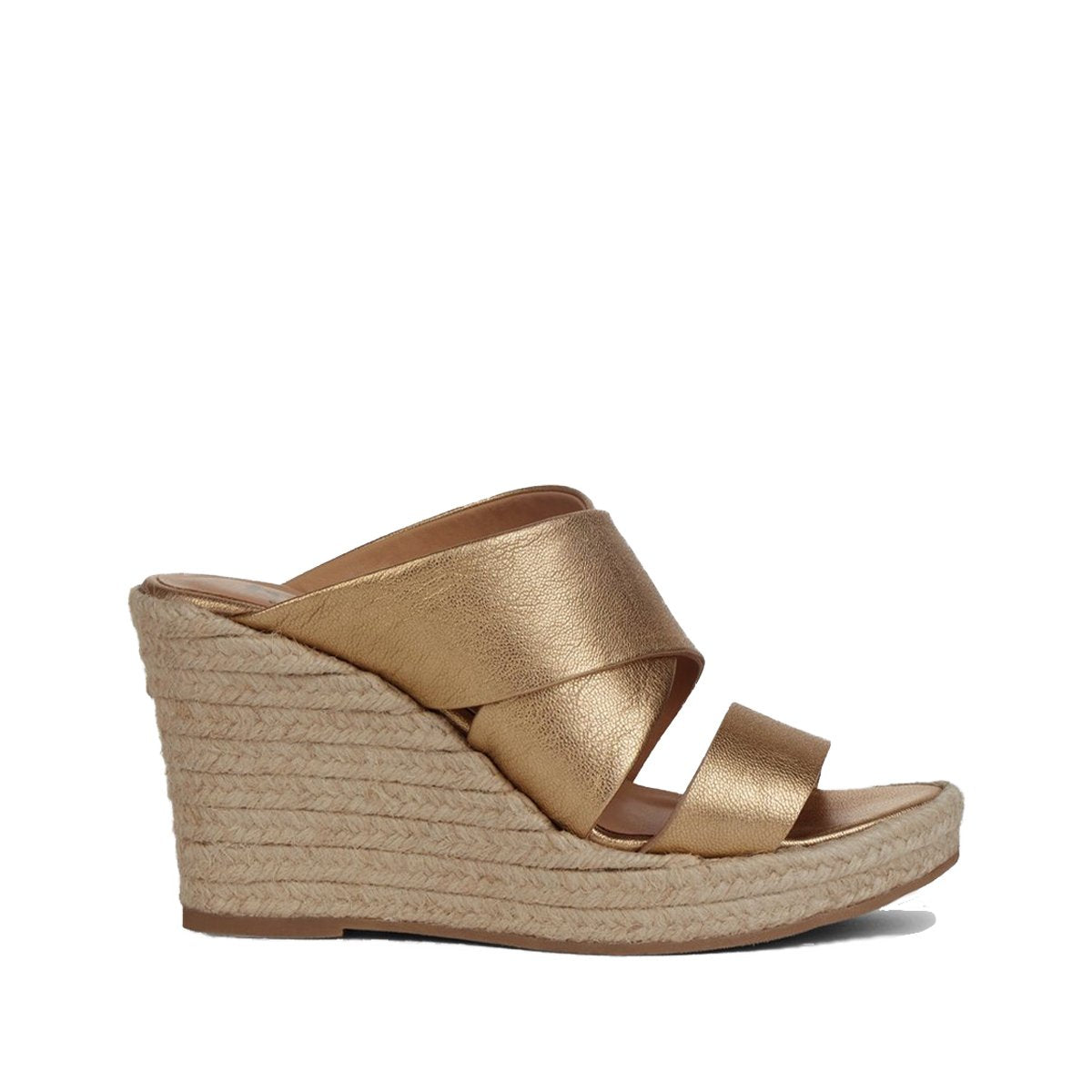 Bella Gold Espadrille Mules 11-006-011 - 1