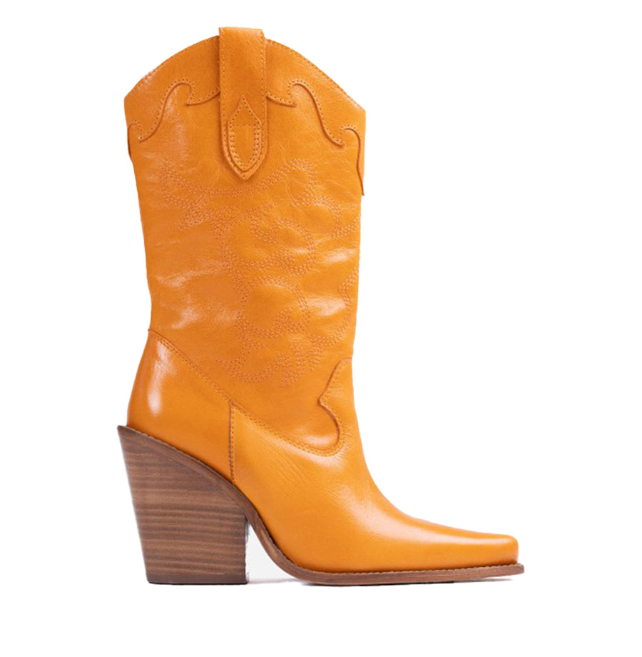Bonderia Orange Western Boots 34276-T-41 - 1