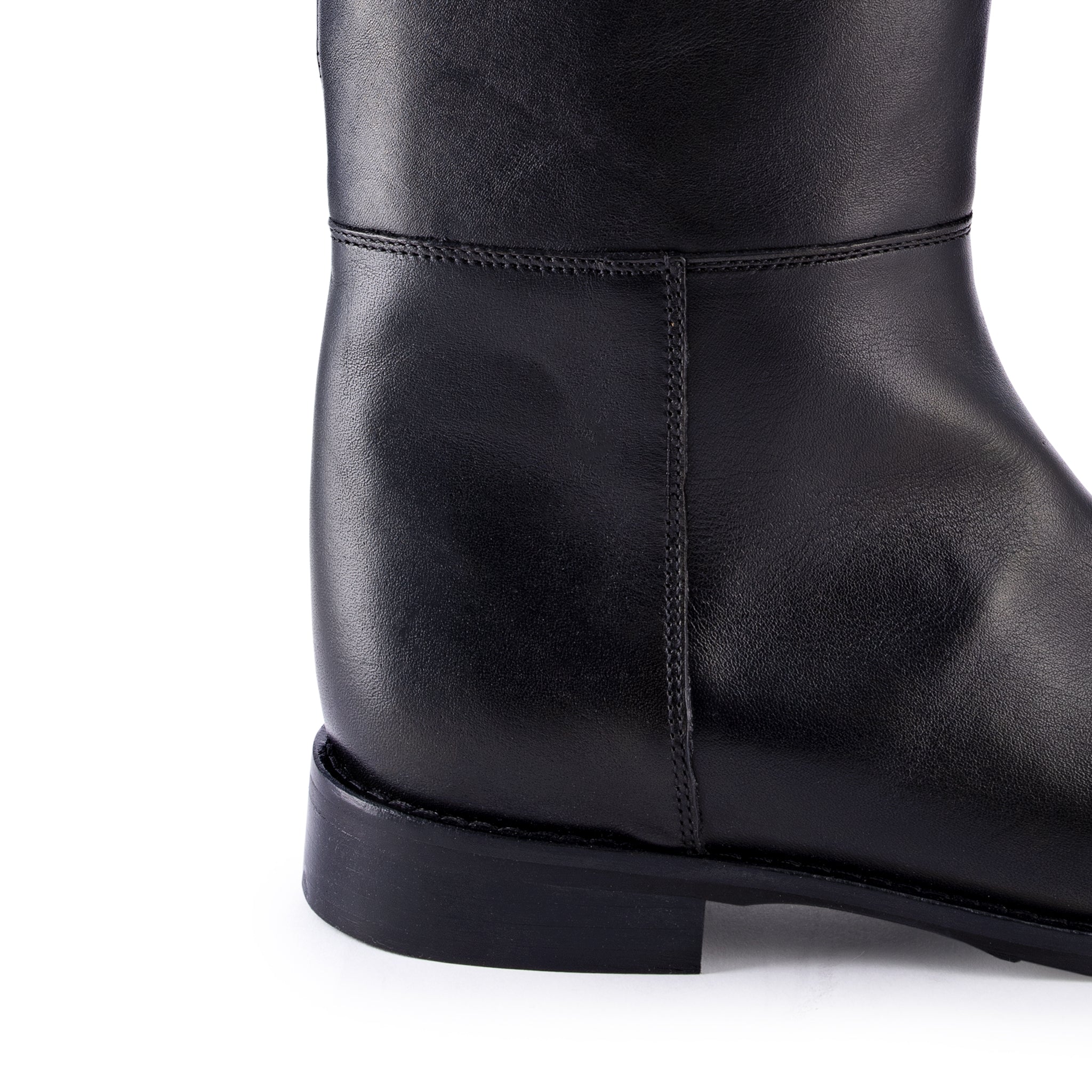 Oscar Black Strap High Boots OSCAR-CINTURINO-VITELLO - 4